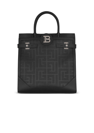 Sac cabas B-Buzz 36 en toile monogramme et cuir 