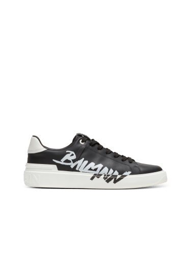 B-Court printed leather trainers