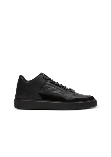 Fur High Top Sneakers - Black Size 41 - Couture USA