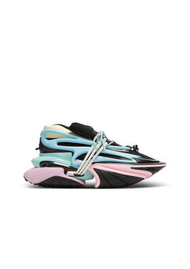 Unicorn trainers in neoprene and leather