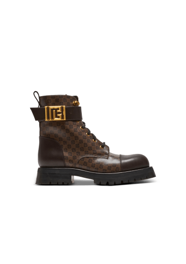 Mini monogram Romy army boots