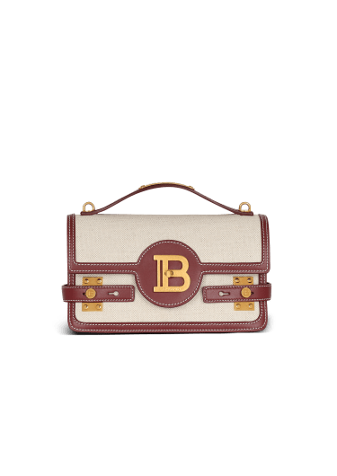 B-Buzz 24 canvas and leather bag