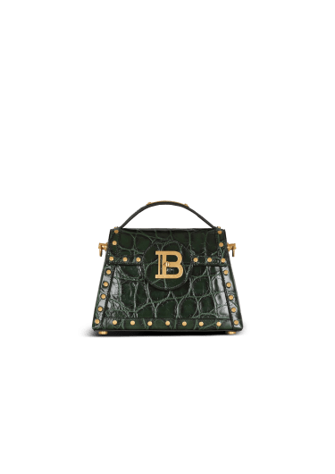 Tasche B-Buzz Dynasty aus Leder mit Krokodilmuster