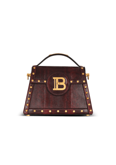 Cross S monogram-embossed small leather bag - Bags