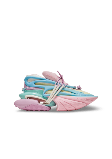 Unicorn trainers in neoprene and leather