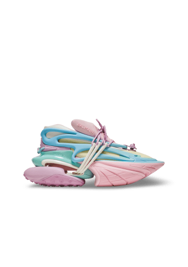 Sneakers Unicorn aus Neopren und Leder