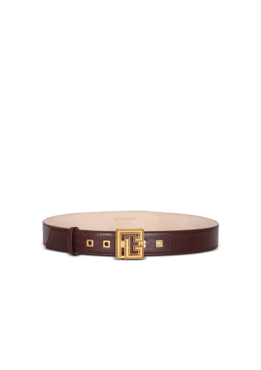 Cinturón P-Belt de piel de karung
