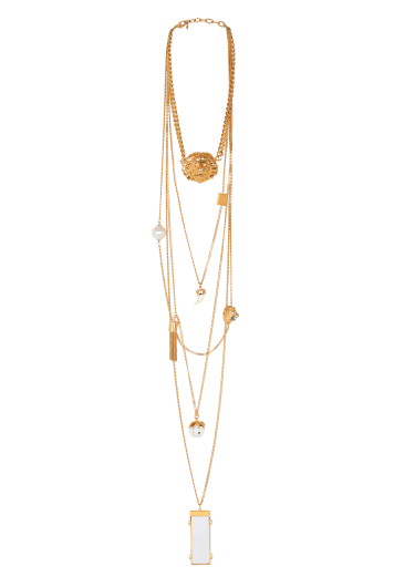 Lion long necklace