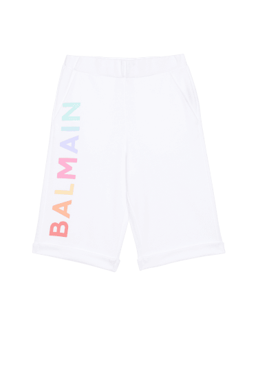 Balmain Shorts con bottoni logati BS6129 main image 0