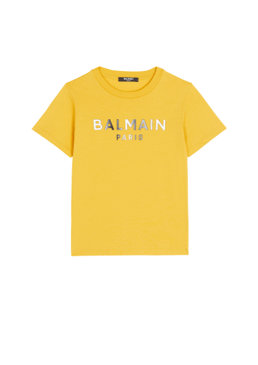 Cotton T-shirt with Balmain logo