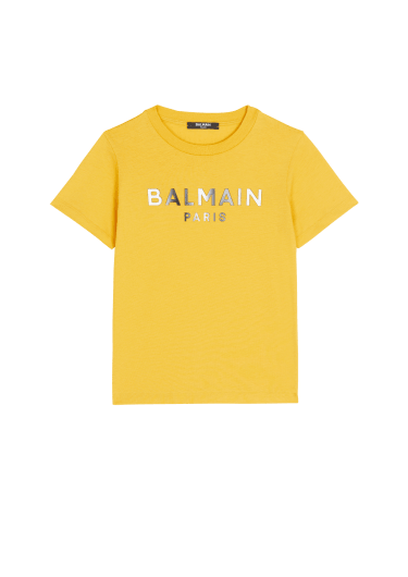 “Balmain”标识棉质T恤
