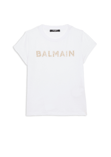 Rhinestoned Balmain T-Shirt