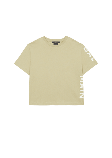 Goldenes Balmain-T-Shirt