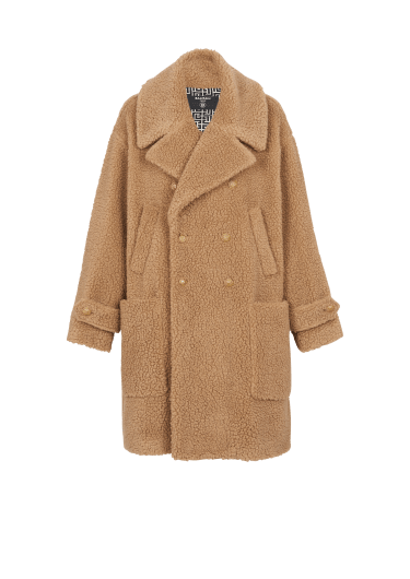 Manteau double boutonnage long