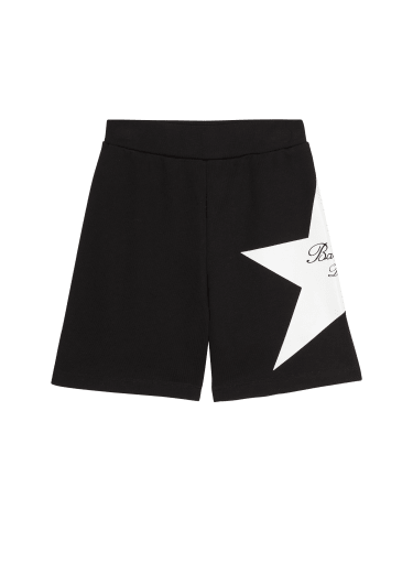 Balmain Kids logo-print shorts set - Black