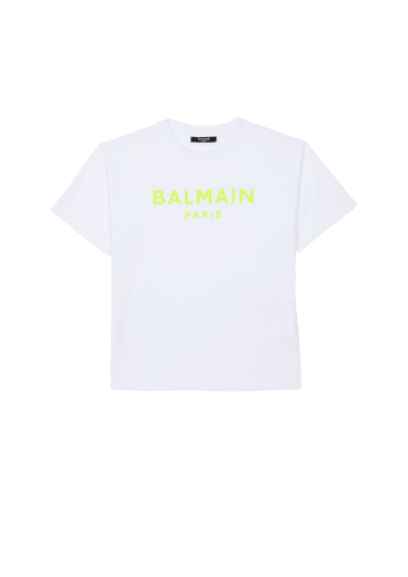Balmain Kids logo-print tracksuit set - White
