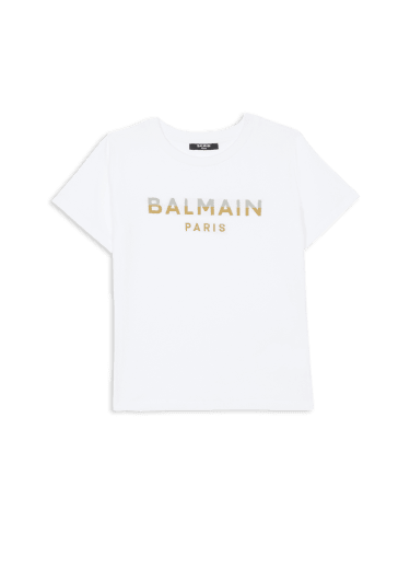 Balmain Paris メタリック Tシャツ