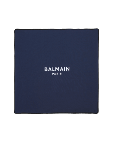 Balmain 徽标婴儿毯