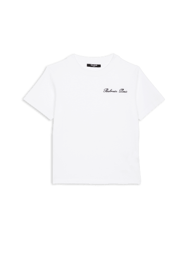 Short-sleeved Balmain Signature T-shirt