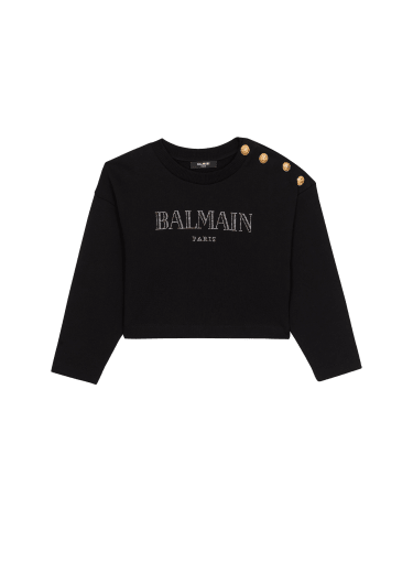 Vintage Balmain printed sweatshirt