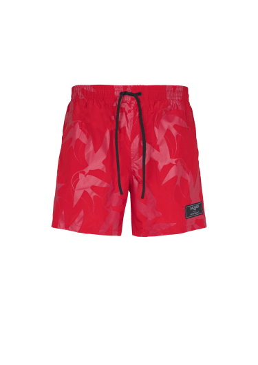 Swallow printed swim shorts