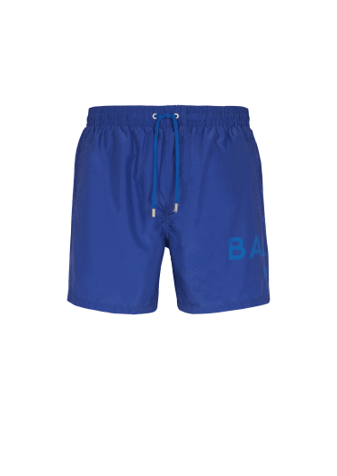 Printed Balmain Paris swim shorts