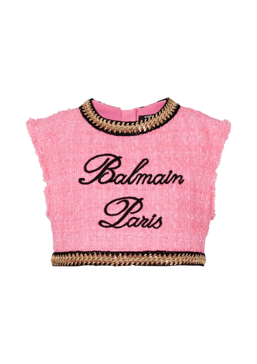 Maglia balmain rosa deals