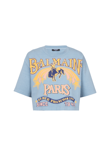 カラーホワイトBALMAIN Tシャツ　レディース