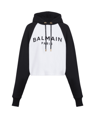 Black balmain sweatshirt sales