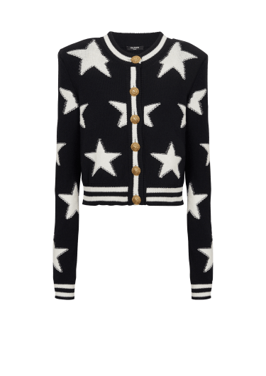 Black and white long cardigan online