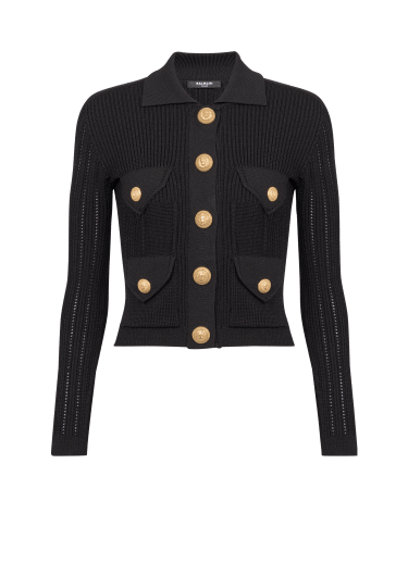 Women's Knitted Sweaters and Cardigans | BALMAIN