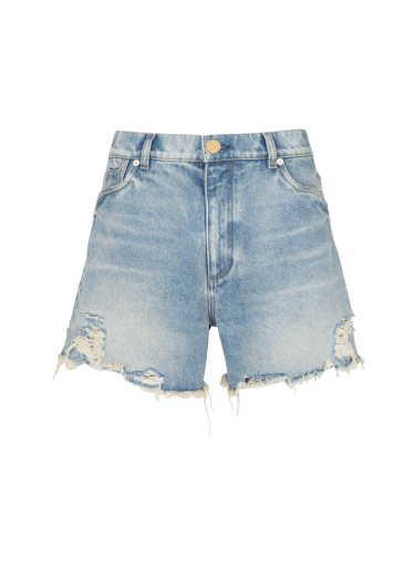 Shorts in denim vintage 