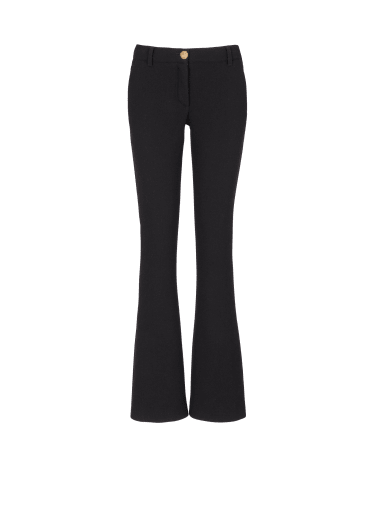 Pantalones bootcut de crepé