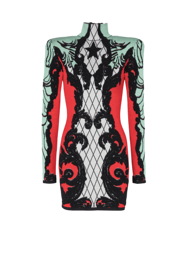 Kleid aus Baroque-Jacquard