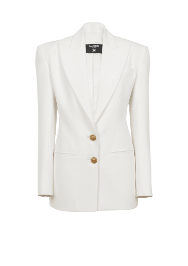 Balmain white blazer dress outlet