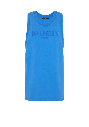 Besticktes Balmain Vintage Tanktop 