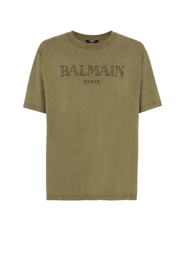 Besticktes Balmain Vintage T-Shirt
