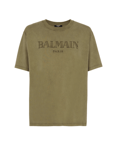 Vintage Balmain embroidered T-shirt