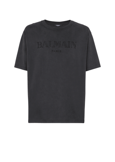 Vintage Balmain embroidered T-shirt