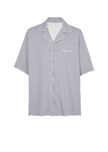 Balmain Signature short-sleeved shirt in jersey