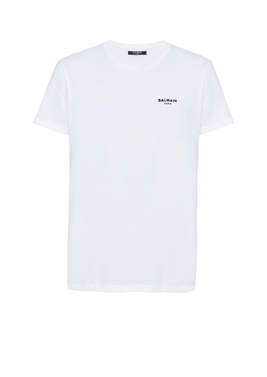 Beflocktes Balmain T-Shirt