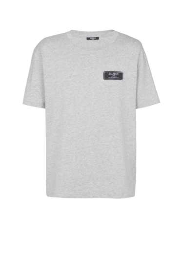 Camiseta con etiqueta Balmain