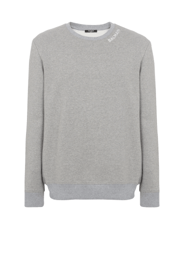 Mens designer crew neck jumper best sale