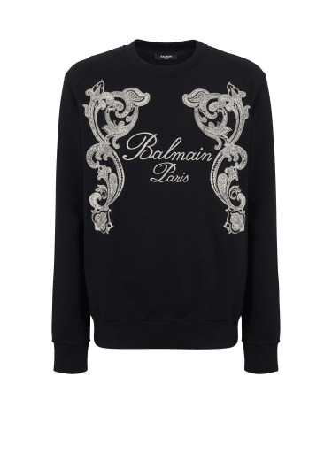 Balmain Signature Paisley sweatshirt