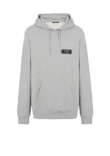 Balmain label hoodie