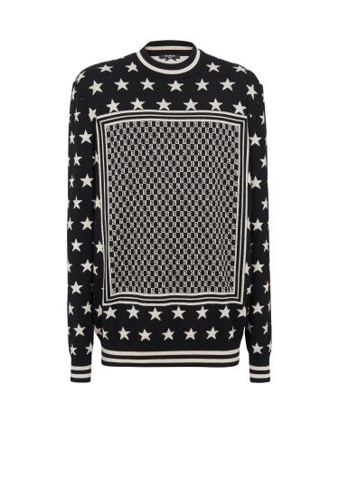 Mini monogram stars jumper