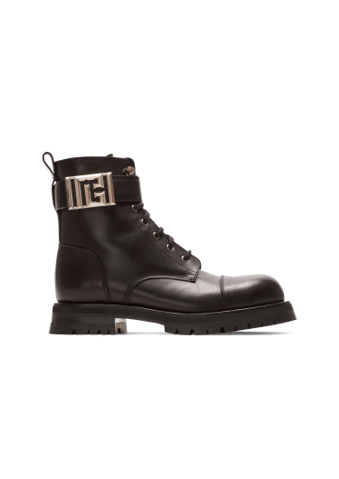 Bottines rangers Charlie en cuir 