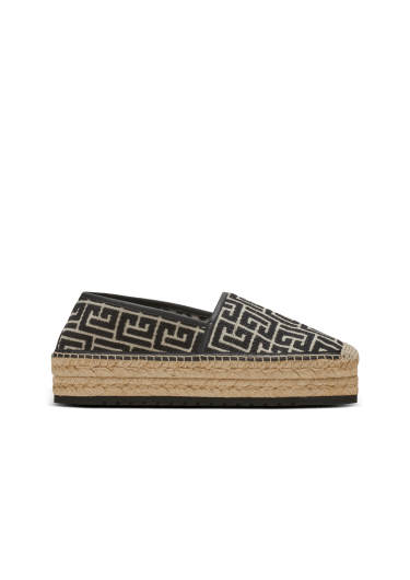 Espadrilles Alex en jacquard monogramme