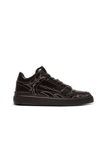 Sneakers B-Court Mid Top in pelle glacé Western