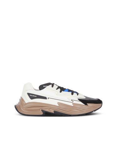 Sneakers Run-Row in pelle